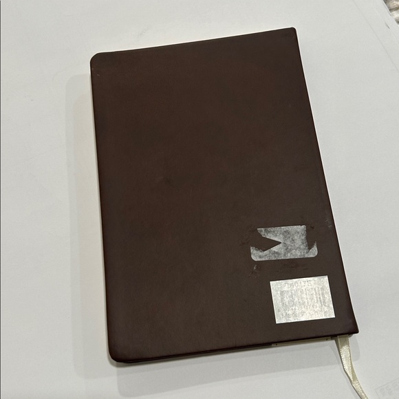 Eccolo Dark Brown Journal with Cream Ribbon - Picture 5 of 7